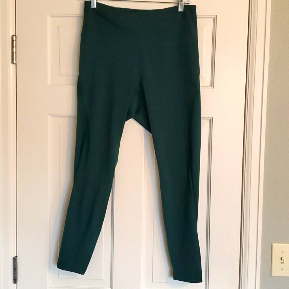 Old Navy womens large green legging